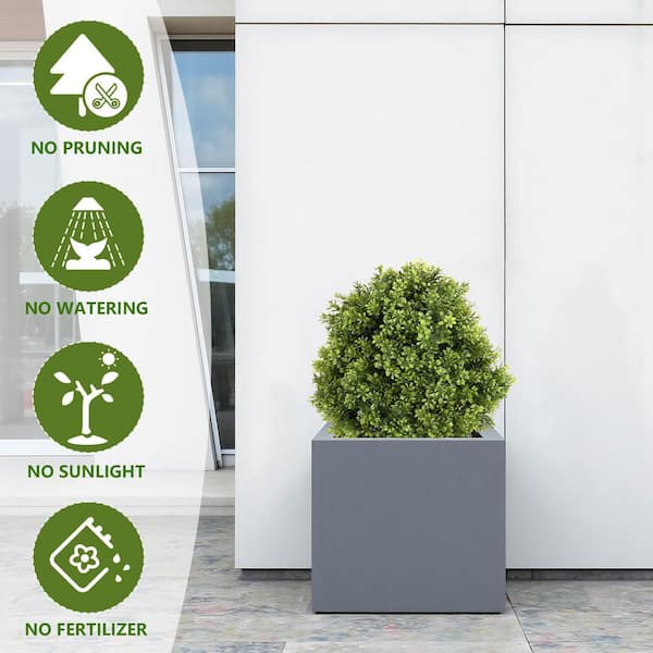 新品未開封　Brunt ガスホースライン 50cm OD オリーブカラー HOYMN 2 ft. Artificial UV-Resistant Indoor/Outdoor Boxwood Topiary