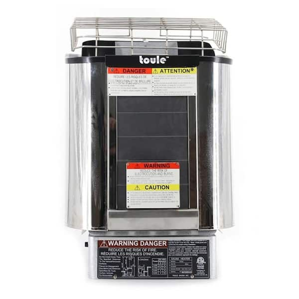 ALEKO Toule Sauna Heater ETL Certified 6 K-Watt/240-Volt with Digital  Control Panel NTS-300 NTSC60-HD - The Home Depot