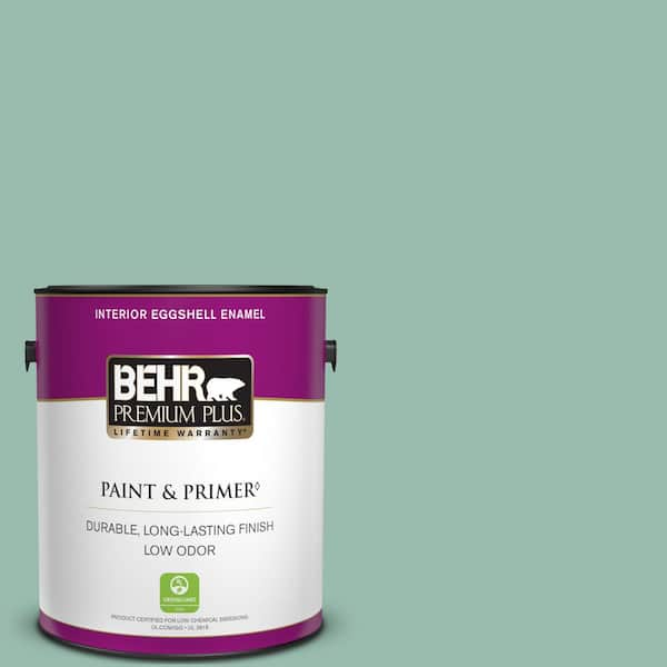 BEHR PREMIUM PLUS 1 gal. #M430-4 Sunstone Eggshell Enamel Low Odor Interior Paint & Primer