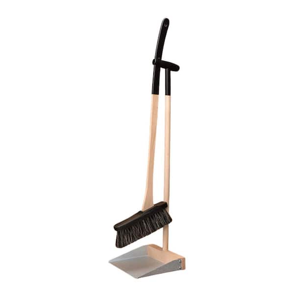 Standing Broom and Dustpan Set