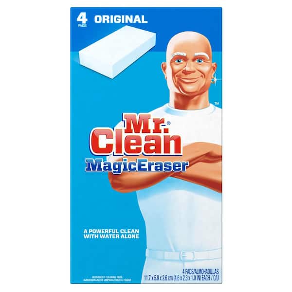 Một sản phẩm đa năng, tiện lợi và hiệu quả - đó chính là bọt biển làm sạch đa năng Mr. Clean Magic Eraser, với gói 4 miếng. Cho dù bạn đang muốn làm sạch tường, sàn, tủ bếp hay gạch men xám nhà tắm, sản phẩm này đảm bảo sẽ giúp bạn loại bỏ nhanh chóng và hoàn toàn các vết bẩn khó chịu trong nhà cửa của bạn.