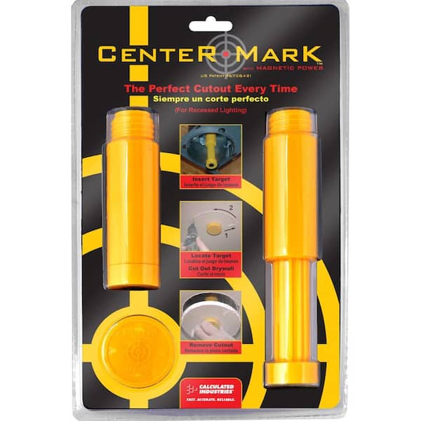 Calculated Industries Center Mark Drywall Recessed Light Fixture Locator Tool Kit (3-Piece)