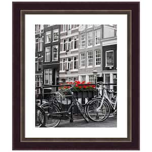 Signore Bronze Wood Picture Frame Opening Size 24 x 20 in. (Matted To 16 x 20 in.)