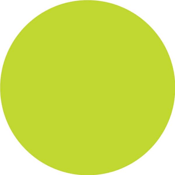 WallPops 13 in. x 13 in. Green Styling Dots Wall Decal