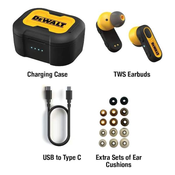 【新品未開封】 DEWALT デウォルト ワイヤレスイヤホン ネックバンド型 Amazon.co.jp: DEWALT Heavy Duty Neckband Bluetooth Earbuds