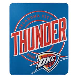 NBA Thunder Campaign Fleece Throw Blanket