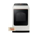 7.4 cu. ft. Vented Gas Dryer with Steam Sanitize+ in Ivory