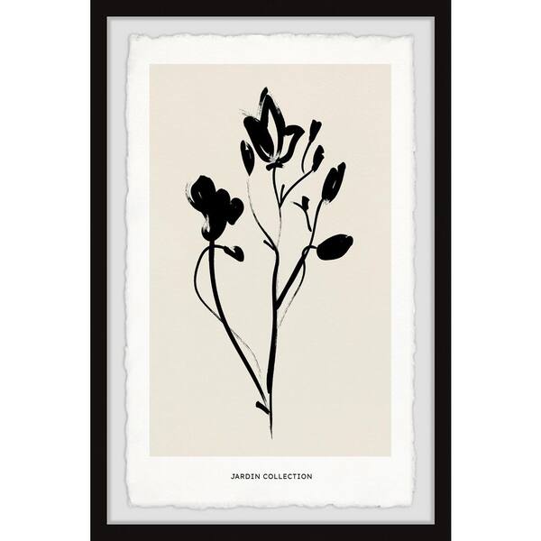 Unbranded "Jardin Collection" by Marmont Hill Framed Nature Art Print 12 in. x 8 in.