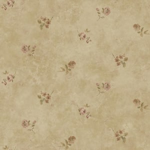 Gold Leanne Strippable Wallpaper Covers 56.4 sq. ft.