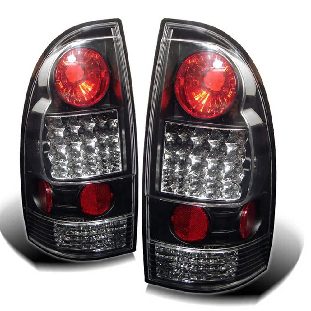 Spyder Auto Toyota Tacoma 05-15 LED Tail Lights (not compatible with  factory equipped led tail lights) Black 5007919 The Home Depot