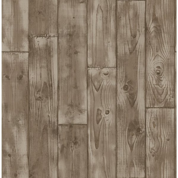 MyStyle Brown Dalton Peel and Stick Wallpaper