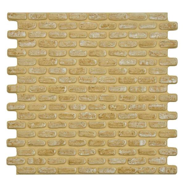 Merola Tile Panello Beige 9-3/4 in. x 9-3/4 in. Porcelain Floor and Wall Tile