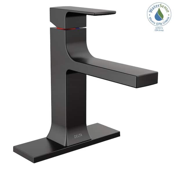 Delta Velum Single Handle Single Hole Bathroom Faucet with