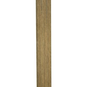 107 in. x 4 in. x 2 in. Composite WPC Privacy Screen Timber Siding (Set of 2-Pieces)