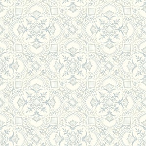 Marjoram Light Blue Pre-Pasted Non-Woven Wallpaper