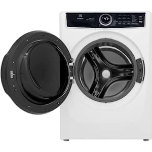 27 in. W 4.5 cu. ft. Front Load Washer with SmartBoost, LuxCare Plus Wash System, Perfect Steam, ENERGY STAR in White