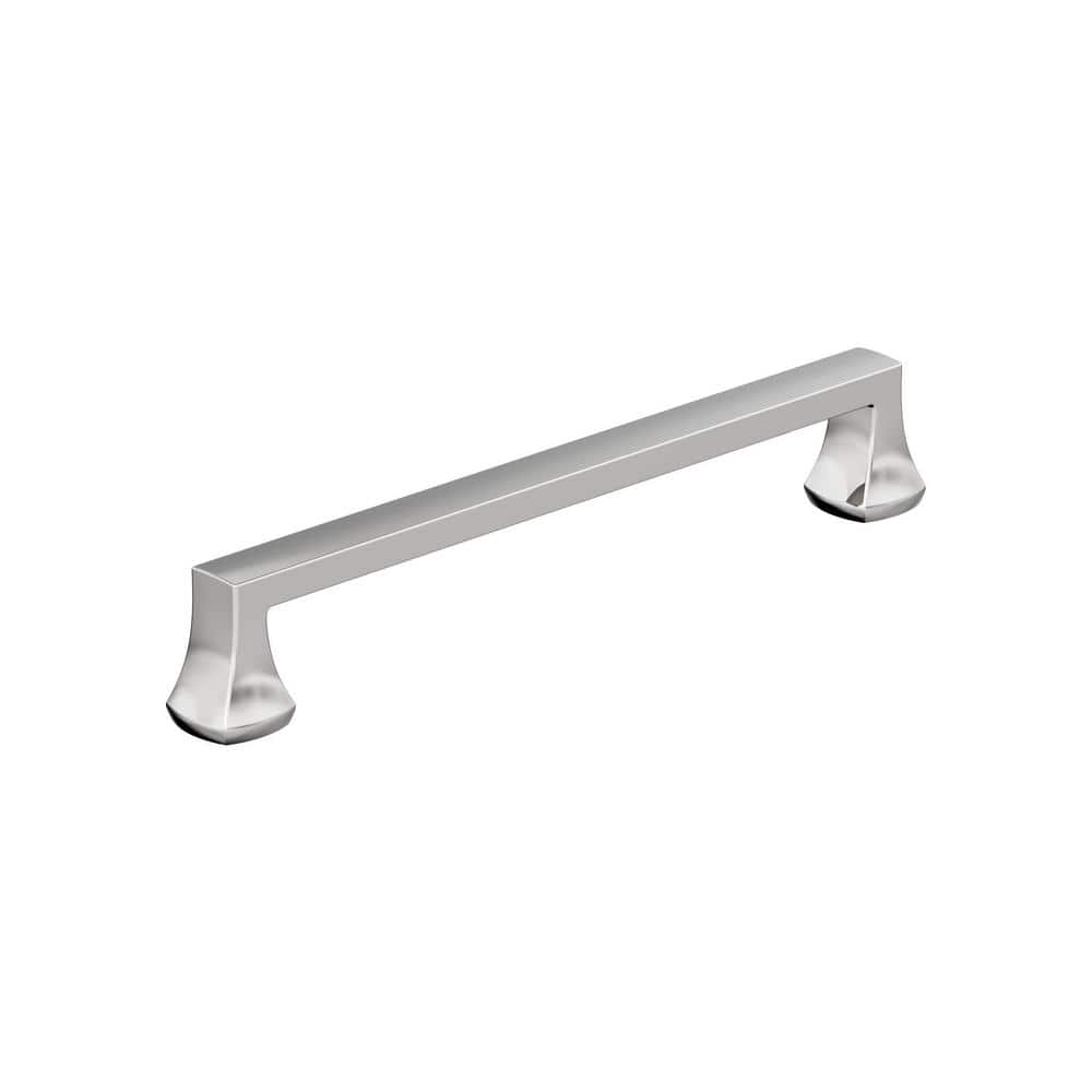 Hybridize 6-5/16 in. (160mm) Modern Polished Chrome Bar Cabinet Pull price history on PriceWatchPro