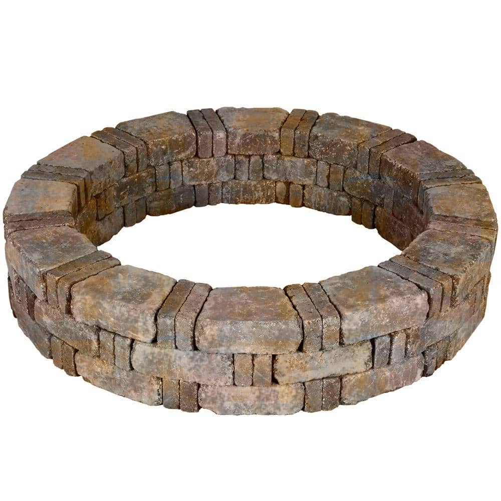Pavestone RumbleStone 52.5 in. x 10.5 in. Tree Ring Kit in Sierra