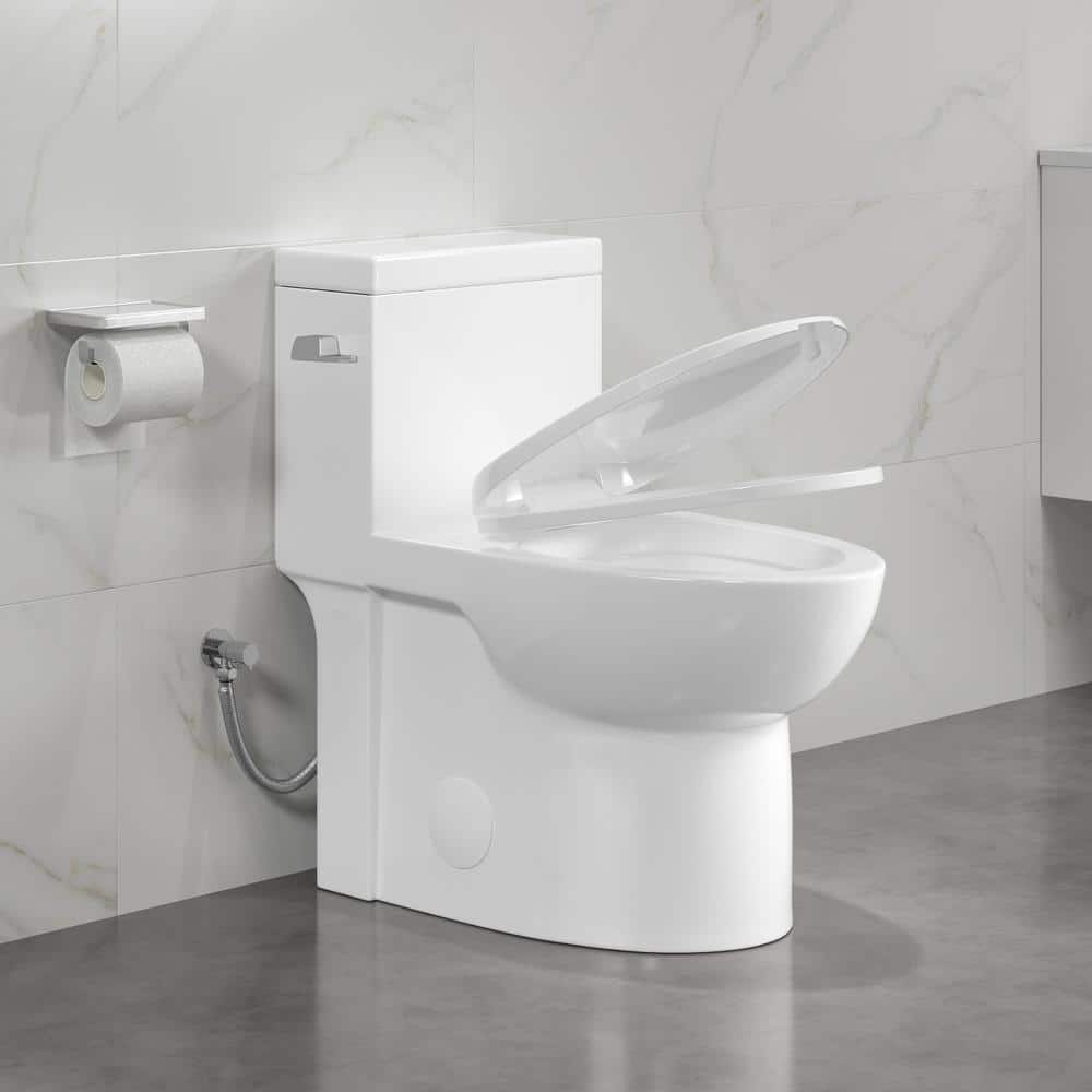 Denbigh Chair Height Elongated White Ceramic Toilet