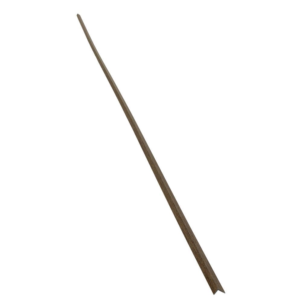 Oak Mocha 94 in. Vinyl Backsplash Accessory L Trim(5-Pack) price history on PriceWatchPro