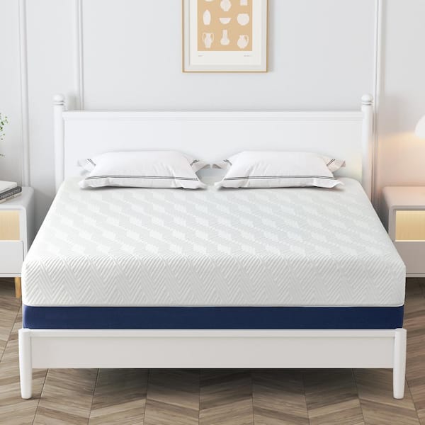 Ofanext 12 in. Medium King Pocket Spring Medium Euro Top Mattress