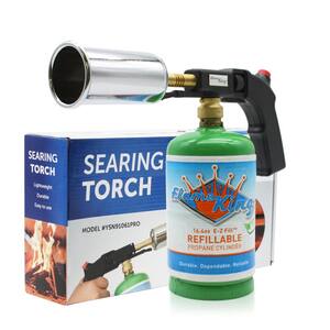 Propane Handheld PRO Searer Torch with Self Ignition for 1 lb. propane cylinder