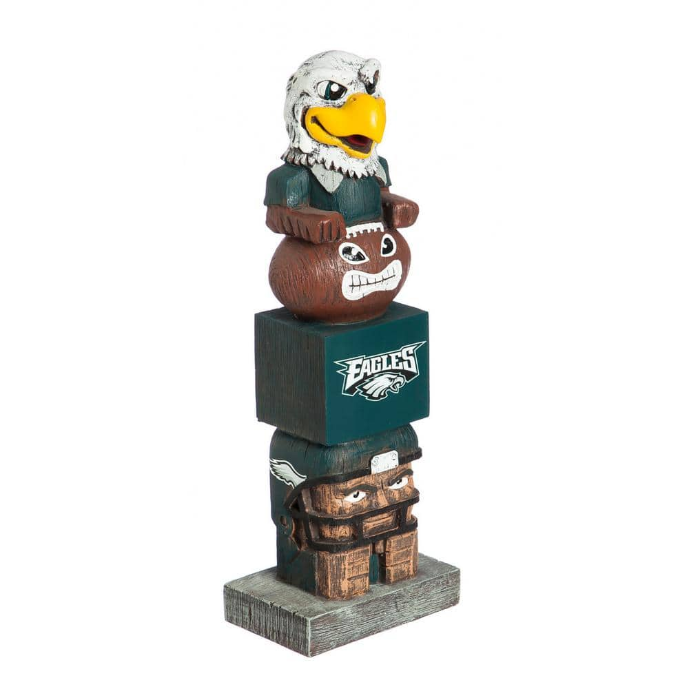 Evergreen Philadelphia Eagles Tiki Totem Garden Statue 843823TTB - The Home  Depot