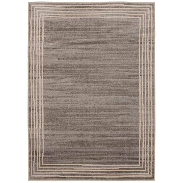 Stratford Elian 7 ft. x 11 ft. Storm/Alabaster Area Rug