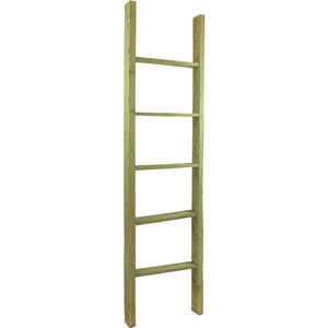 1-ALL WOOD LADDER INCLUDING RUNGS  1 1/4" TO 3" WIDE UP TO 20" LONG YOU DECIDE 