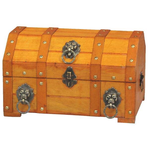 pirate treasure chest toy box storage