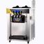 Commercial Ice Cream Maker 2200-Watt Countertop Soft Serve Machine 22 l to 30 l/Hours Yield Frozen Yogurt Maker, Silver - rated 4.3571 stars from 14 reviews