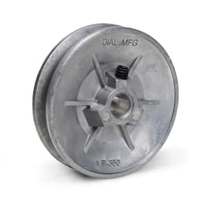 3-3/4 in. x 1/2 in. Variable Evaporative Cooler Motor Pulley