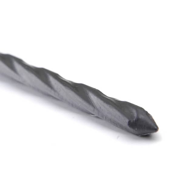 Vigoro - 8 in. Black Plastic-Nylon Anchoring Landscape Spike (24-Pack)