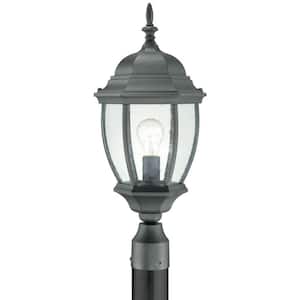 Covington 1-Light Outdoor Black Post Lantern