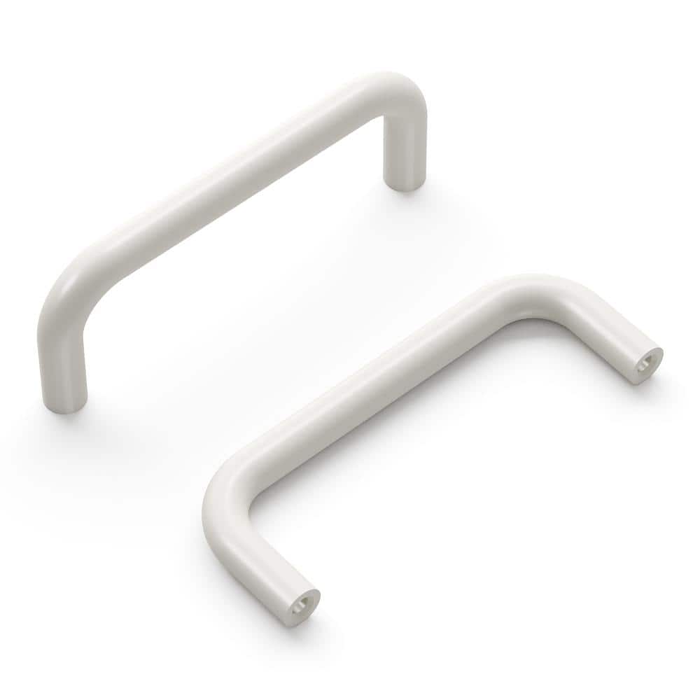 Wire Collection 3 in. (76 mm) White Cabinet Door and Drawer Pull price history on PriceWatchPro