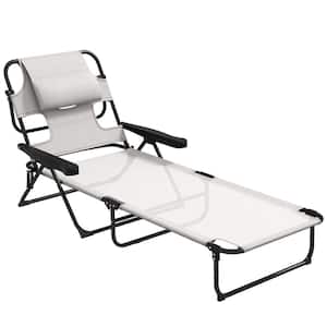 Folding Mesh Fabric Outdoor Tanning Chair