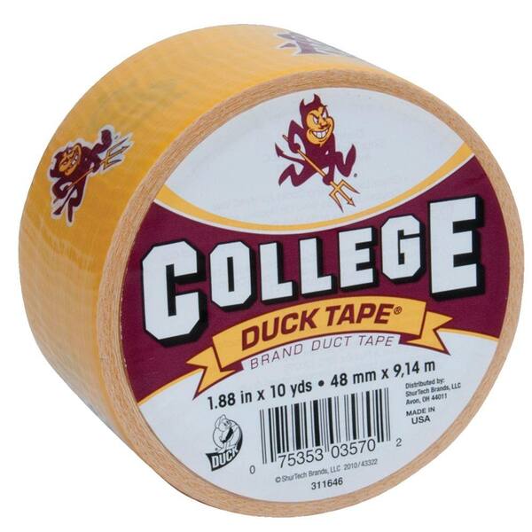 Duck College 1-7/8 in. x 30 ft. Arizona State Duct Tape (6-Pack)