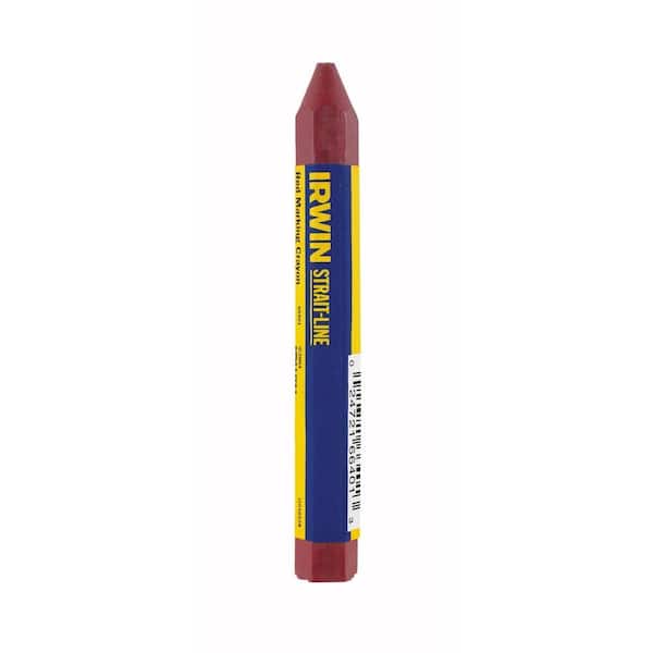 Strait-Line Red Crayon (2-Pack)