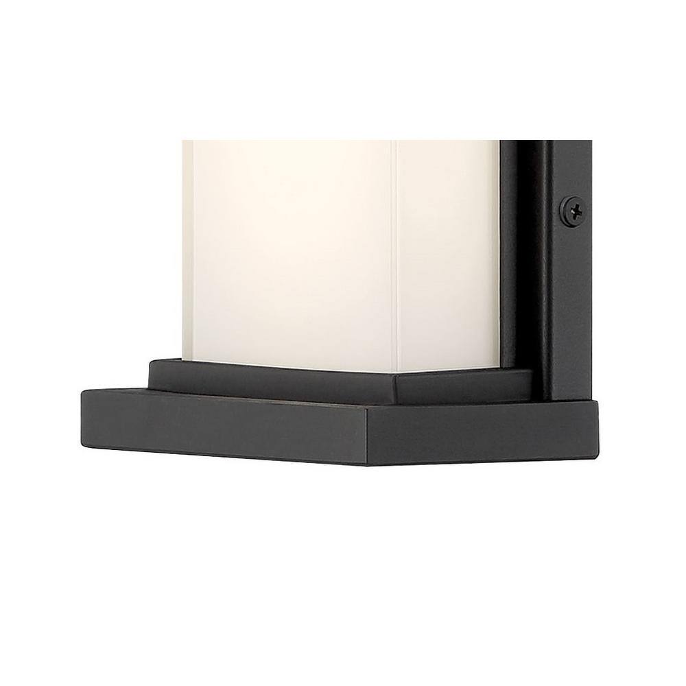 Black Sand Coal Aquarium Glass Dimmable LED Sconce