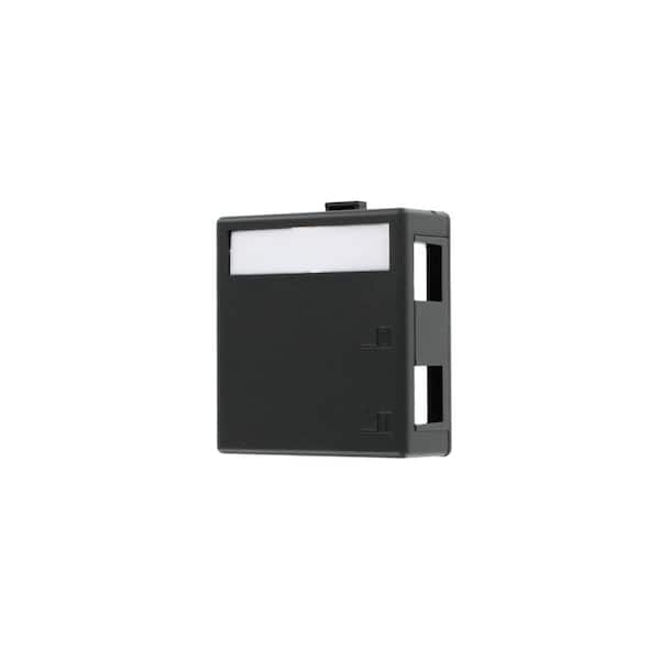 2-Port QuickPort Surface Mount Box, Black 41089-2EP