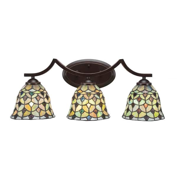 Unbranded Cleveland 8.25 in. 1-Light Dark Granite Vanity Light