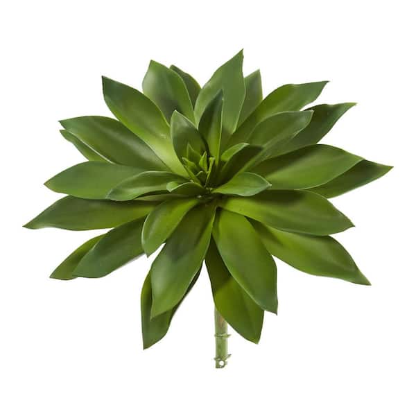 Nearly Natural Indoor 13 in. Succulent Pick Artificial Plant (Set of 3)