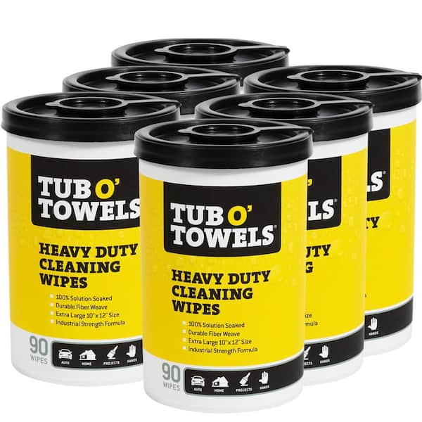 Tub O' Towels 90-Count Citrus Wipes All-Purpose Cleaner (90-Pack