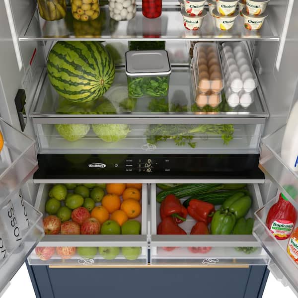 Koolmore Reserve 36 in. Panel Ready French Door Refrigerator with