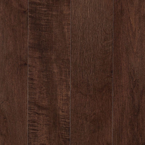 Mohawk Portland Coffee Maple 3/4 in. Thick x 5 in. Wide x Random Length Solid Hardwood Flooring (19 sq. ft. / case)