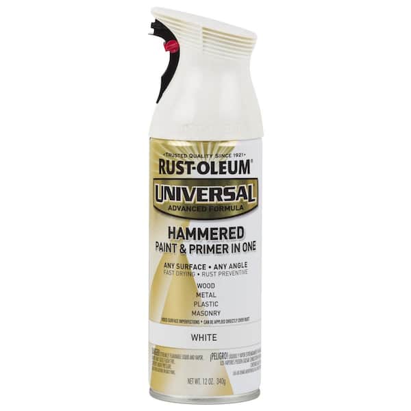 Rust-Oleum Universal Gloss Dark Bronze Hammered Spray Paint and Primer In  One (NET WT. 12-oz)