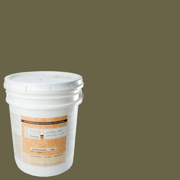 YOLO Colorhouse 5-gal. Glass .06 Semi-Gloss Interior Paint-DISCONTINUED