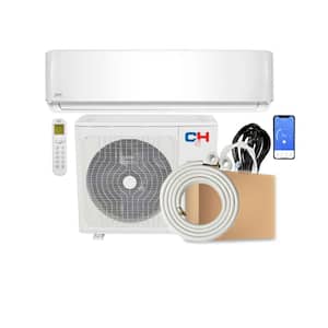 9,000 BTU 3/4 Ton Sophia Ductless Mini Split Air Conditioner with Heat Pump and 16 ft. Install Kit 115-Volt