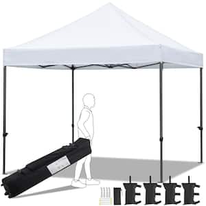 Everbilt 10 ft. x 10 ft. Commercial Instant Canopy-Pop Up Tent with ...