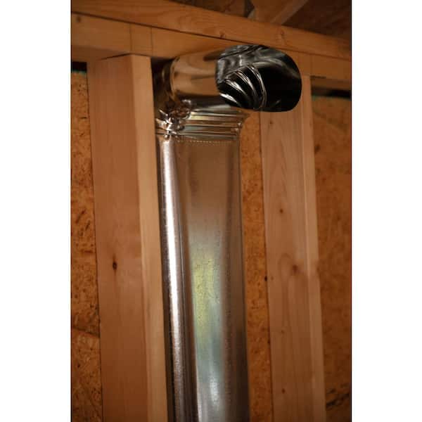 6 in. x 9 in. 90-Degree Oval Vertical Elbow